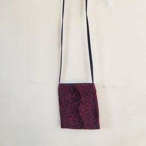 Red Cheetah Print 90's Bag
